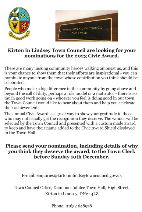 Civic Award nominations 2023
