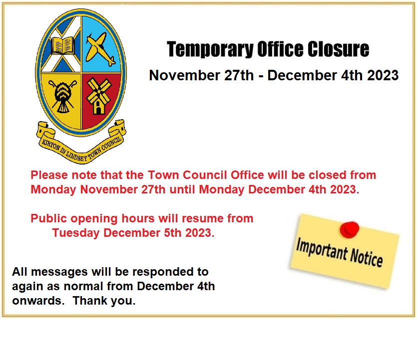 Office Closure Nov 2023