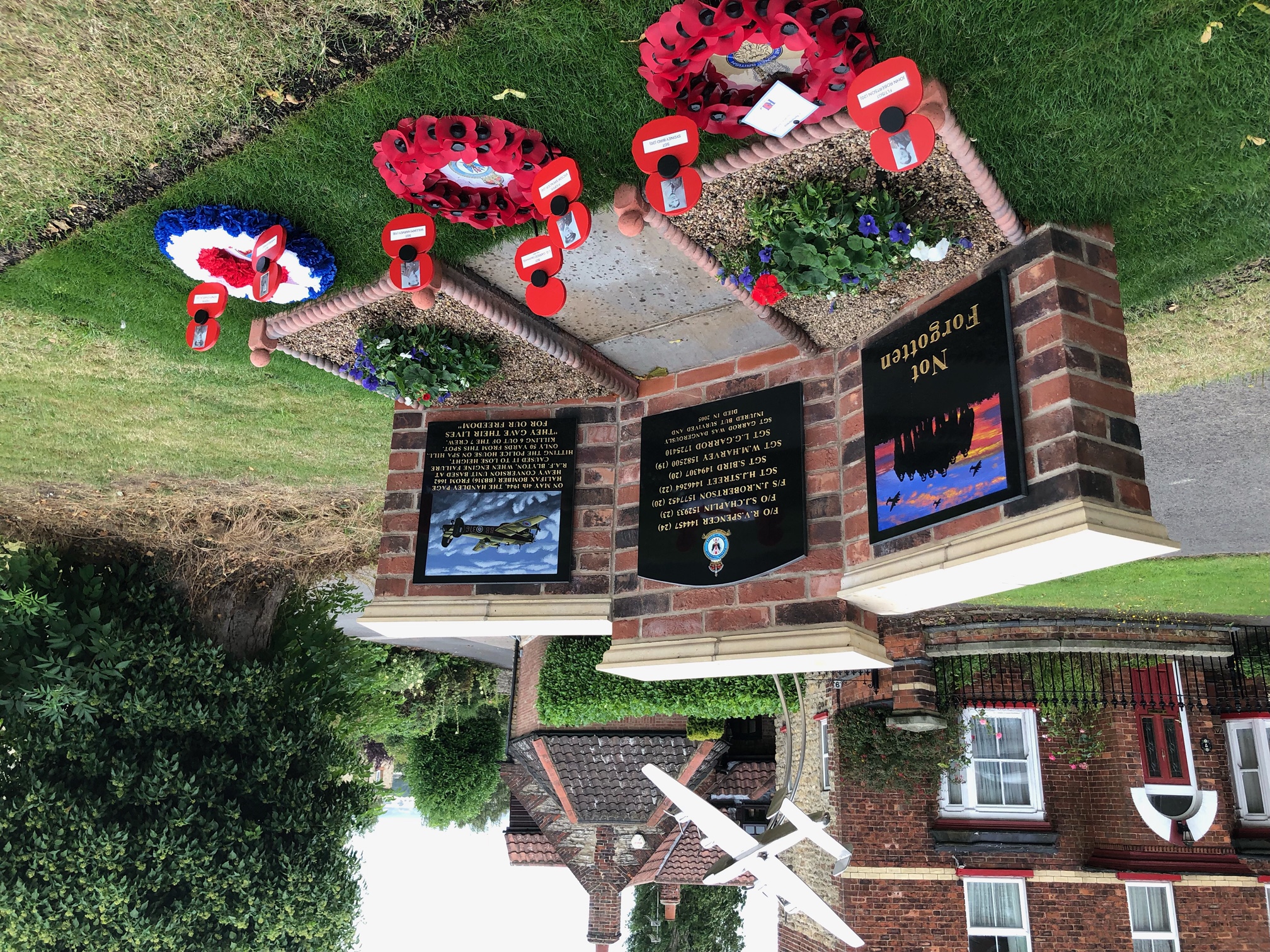 Halifax Bomber Memorial Spa Hill