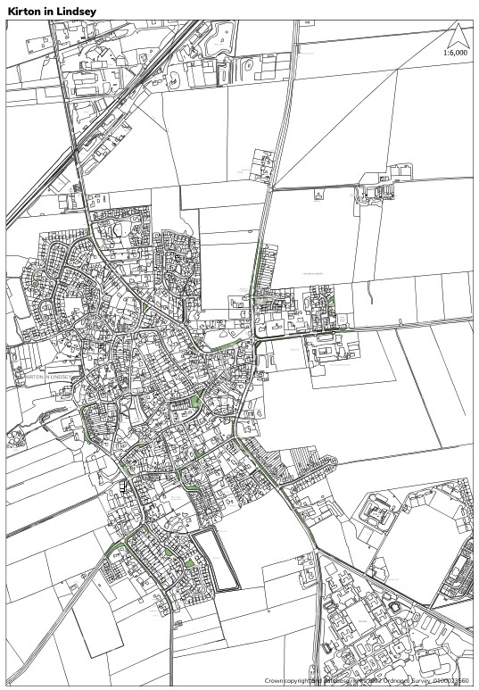 Grass cutting area map 2023-24